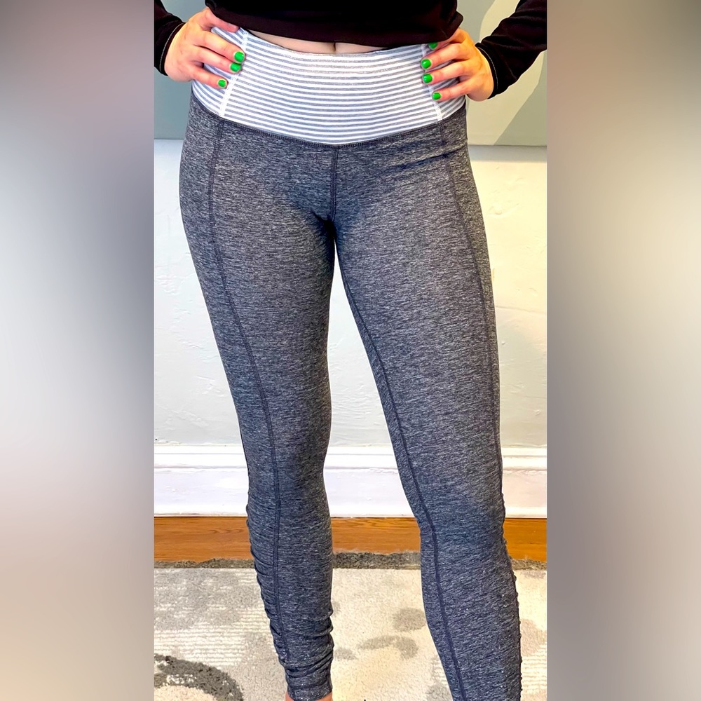 lululemon ankle-length reversible running legging